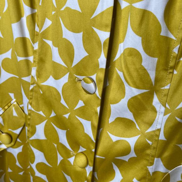 Inc International Concepts Yellow and White Dress Jacket - size 16 - Picture 7 of 7